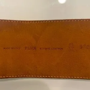 - Oversized Fendi Runway Belt (6” x 4” buckle) Fendi | Accessories | Oversized Fendi Runway Belt 6 X 4  main image 4